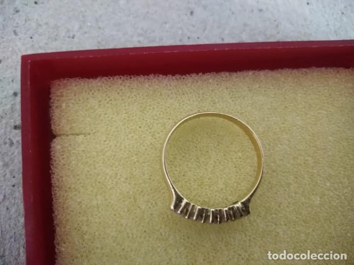 Joyeria: Anillo oro y circonios (de compromiso) 18 kilts - Foto 6