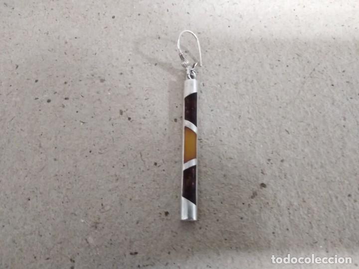 Joyeria: Pendientes joya de plata 925 y esmaltes 5ctms - Foto 4