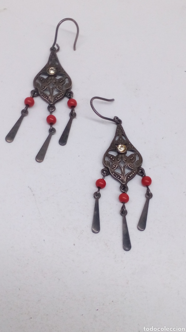 Joyeria: Pendientes ART DECO de plata/P89 - Foto 1