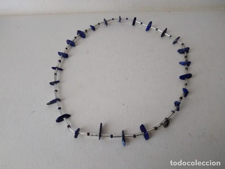 Joyeria: Cadena de plata 925 y lapisl&aacute;zuli - Foto 1