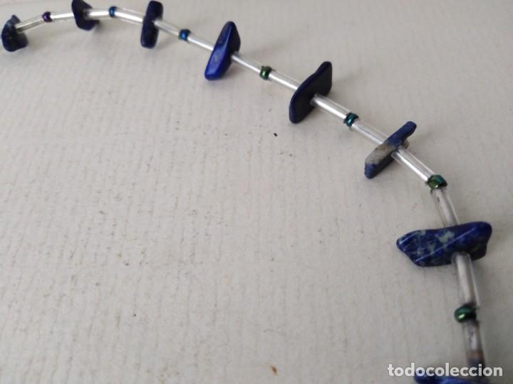 Joyeria: Cadena de plata 925 y lapisl&aacute;zuli - Foto 2