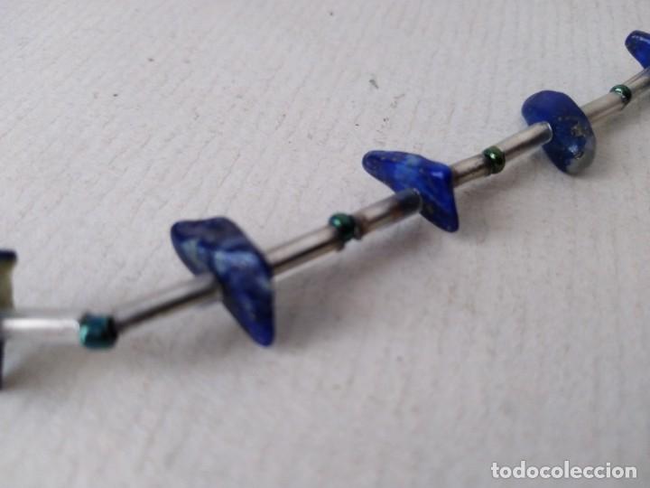 Joyeria: Cadena de plata 925 y lapisl&aacute;zuli - Foto 8