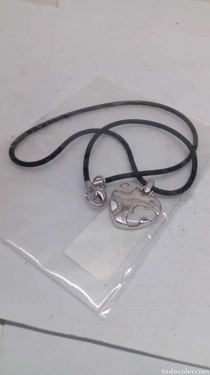 Joyeria: Colgante de plata y nacar - Foto 1