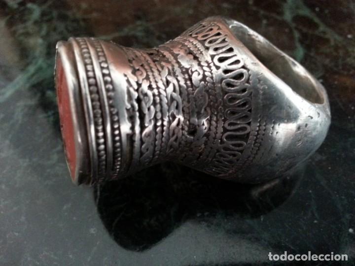 Joyeria: Anillo antiguo plata con sello - Foto 1