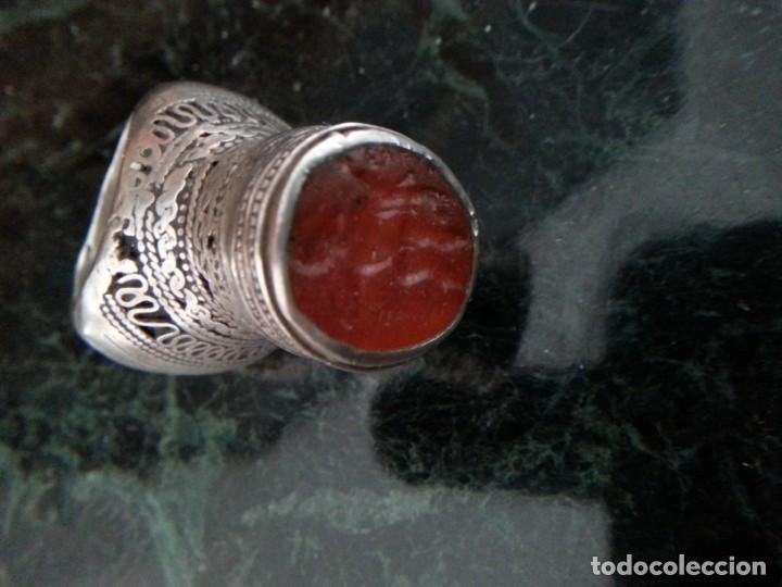 Joyeria: Anillo antiguo plata con sello - Foto 2