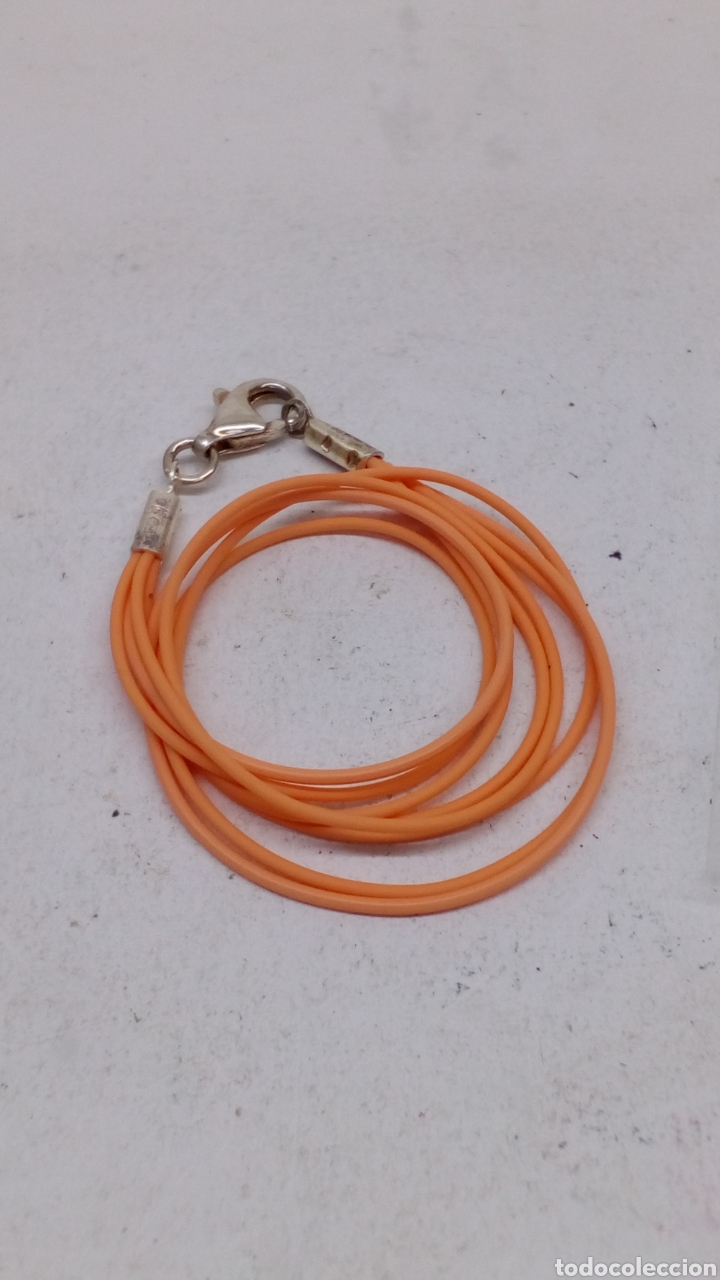 Joyeria: Pulsera caucho y plata - Foto 2