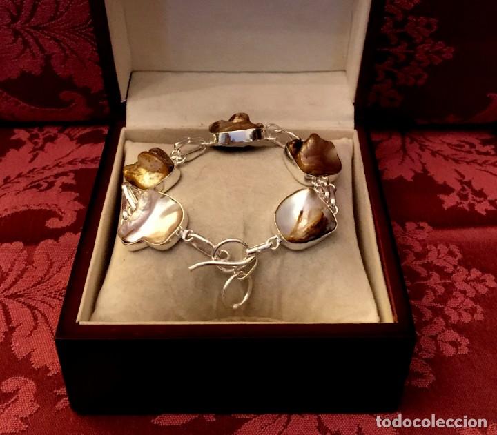 Joyeria: PULSERA CON PERLAS BIWA - 27 GRAMOS. - Foto 3