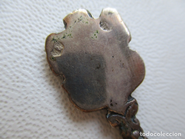 Joyeria: CUCHARILLA CON CONTRASTES Y ESCUDO- 8.5 CM. - Foto 4