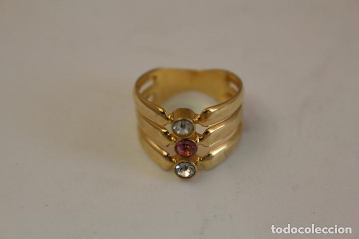 Joyeria: anillo chapado en oro - Foto 1