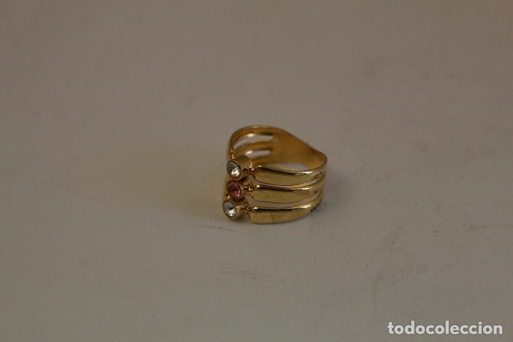 Joyeria: anillo chapado en oro - Foto 3