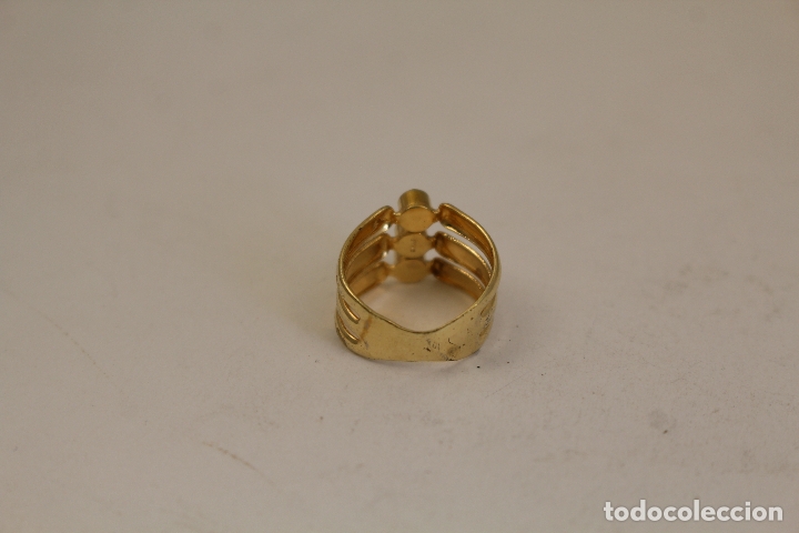 Joyeria: anillo chapado en oro - Foto 4