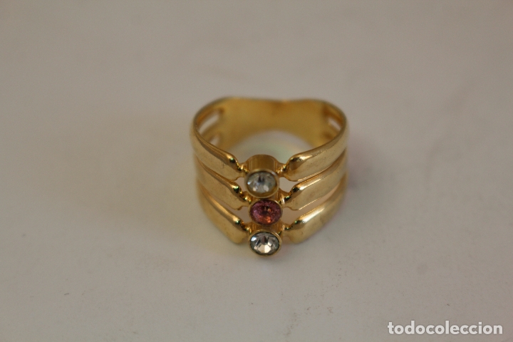 Joyeria: anillo chapado en oro - Foto 5