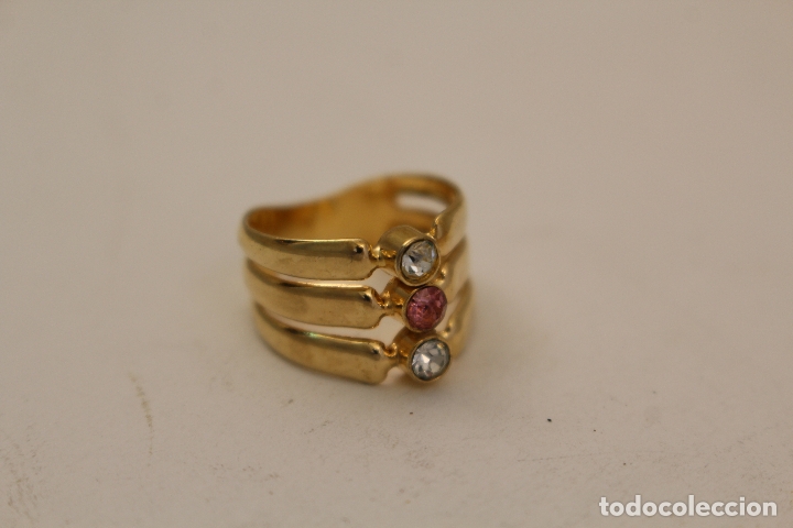 Joyeria: anillo chapado en oro - Foto 6