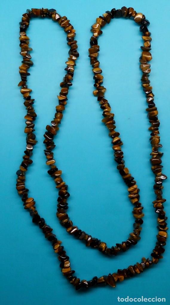 Joyeria: COLLAR DE OJO DE TIGRE 90cm DE LARGO - Foto 1