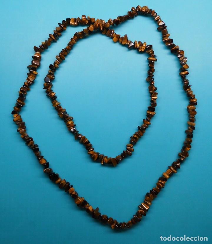 Joyeria: COLLAR DE OJO DE TIGRE 90cm DE LARGO - Foto 2