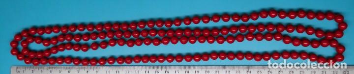 Joyeria: GRAN COLLAR VINTAGE PL&Aacute;STICO, 130 cm DE LARGO - Foto 2