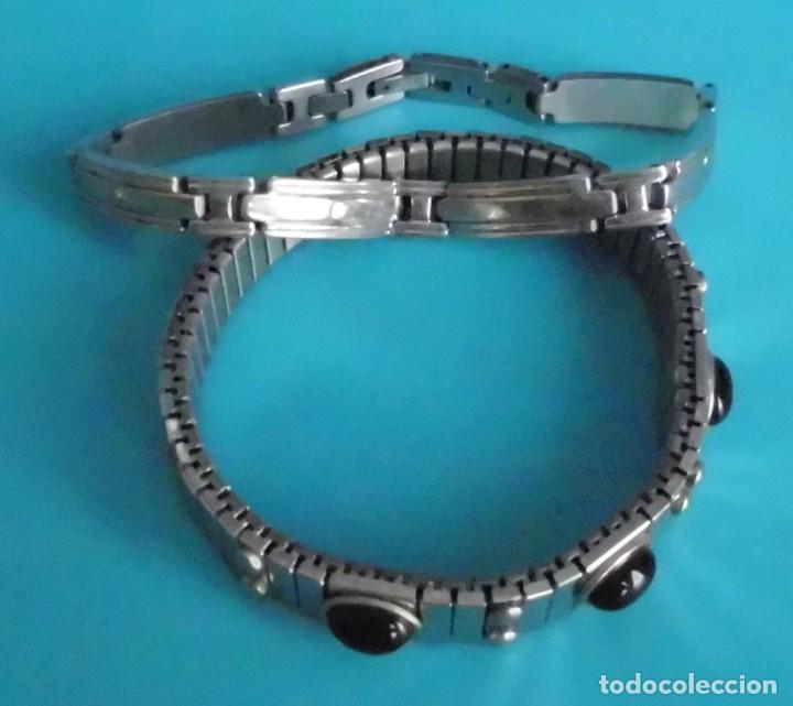 Joyeria: PULCERAS DE ACERO INOXIDABLE CON INCRUSTACIONES - Foto 2