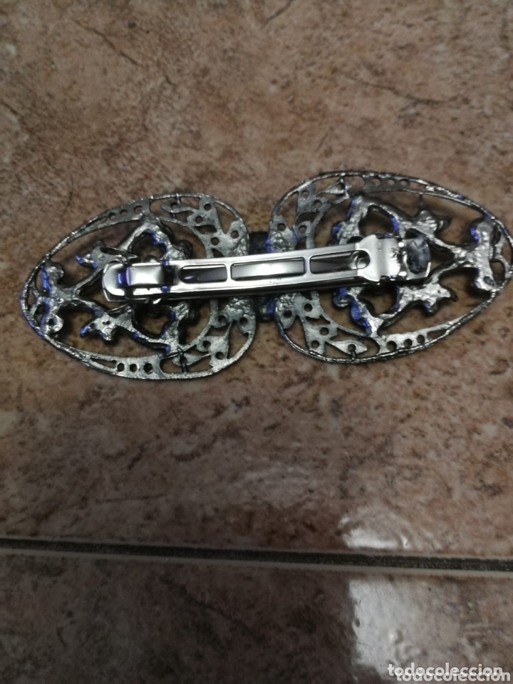 Joyeria: Antiguo broche del pelo - Foto 2