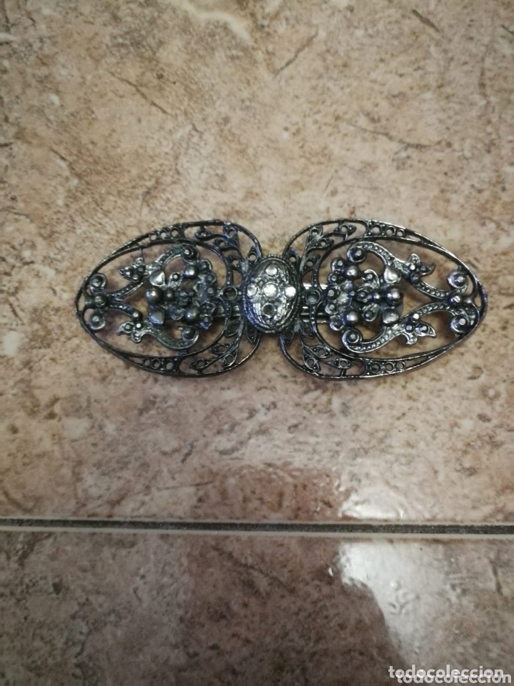 Joyeria: Antiguo broche del pelo - Foto 1