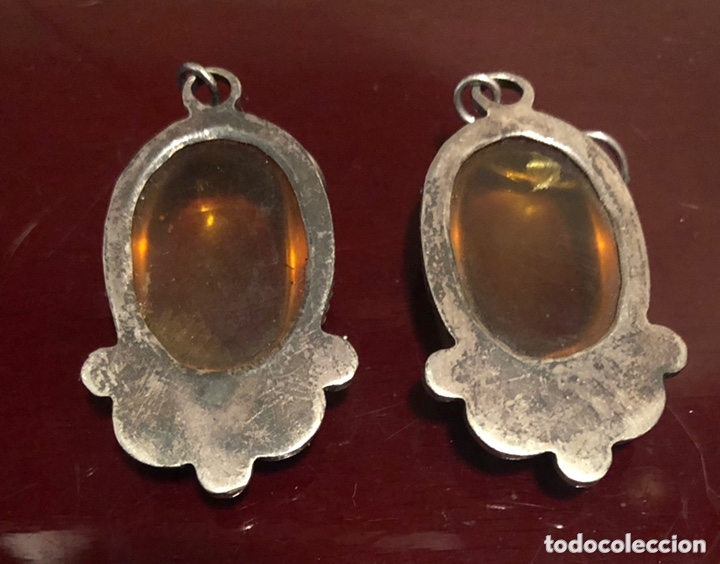 Joyeria: Preciosa pareja de pendientes de plata - Foto 4