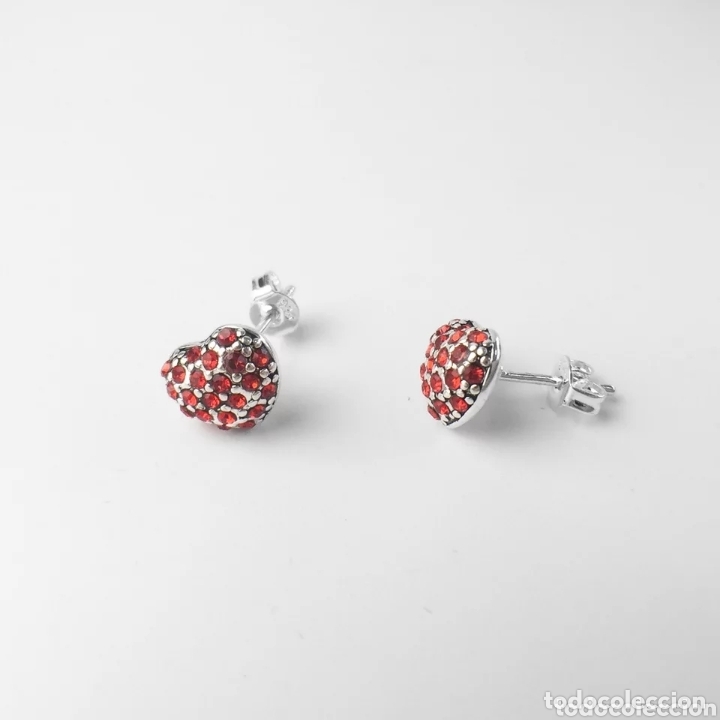 Joyeria: Pendientes de Plata coraz&oacute;n ENV&Iacute;O GRATIS!! - Foto 4