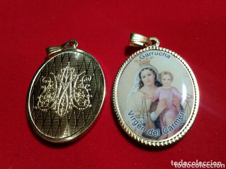 Joyeria: Medalla Virgen del Carmen. - Foto 3