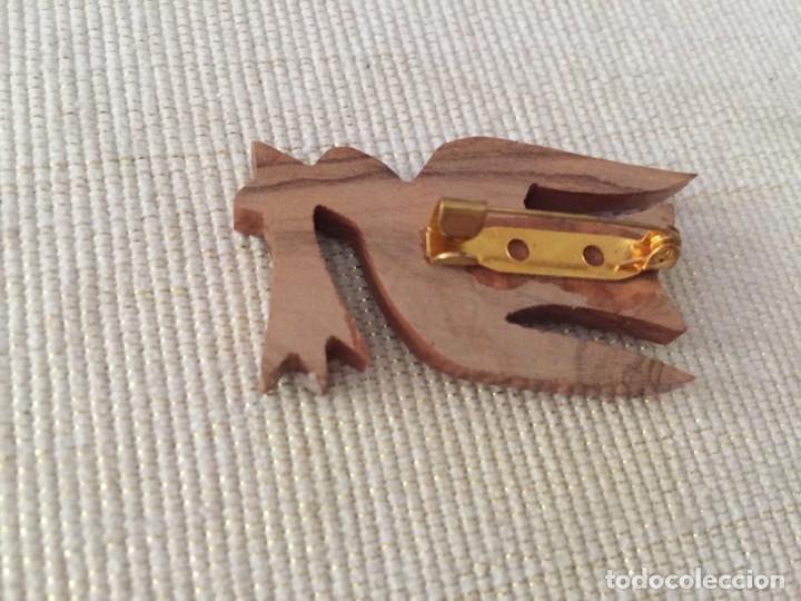 Joyeria: BROCHE PALOMA DE LA PAZ MADERA - Foto 2
