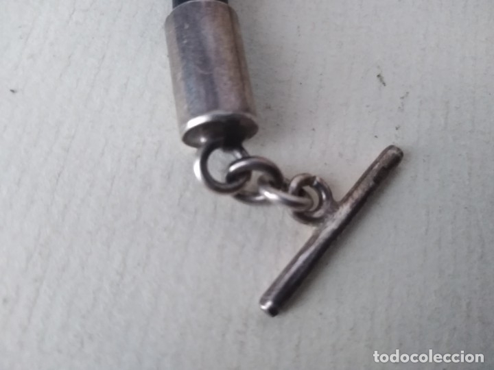 Joyeria: Pulsera de plata 925 y cuero - Foto 2
