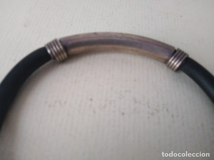 Joyeria: Pulsera de plata 925 y cuero - Foto 8