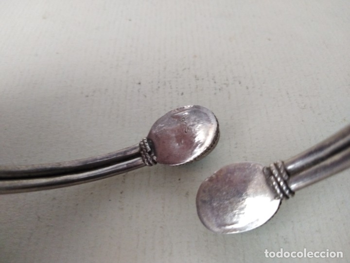 Joyeria: Pulsera de plata 925 y turquesas - Foto 2