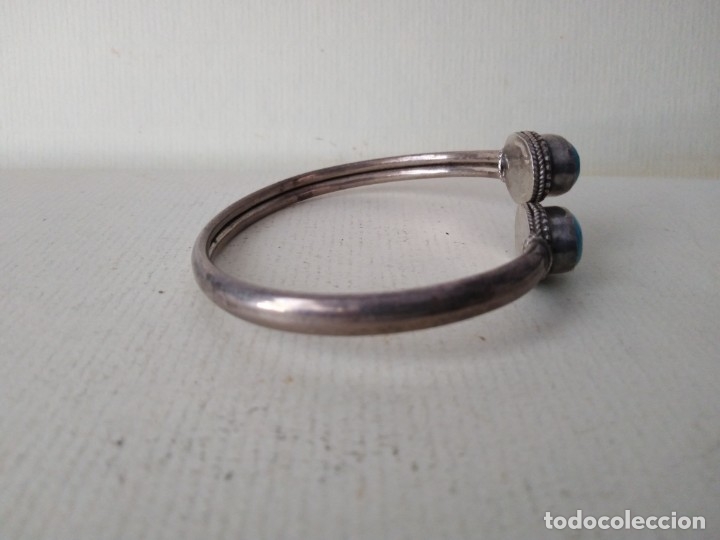Joyeria: Pulsera de plata 925 y turquesas - Foto 5