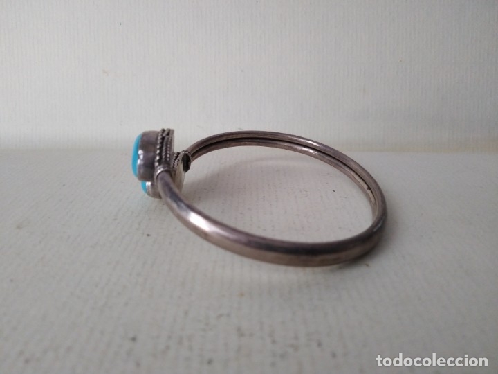 Joyeria: Pulsera de plata 925 y turquesas - Foto 7