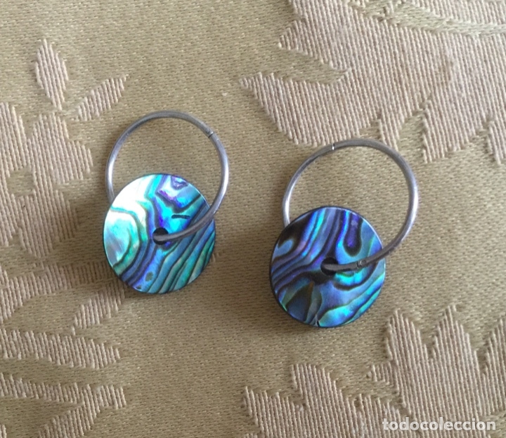 Joyeria: PEQUE&Ntilde;OS AROS DE PLATA CON N&Aacute;CAR - Foto 1