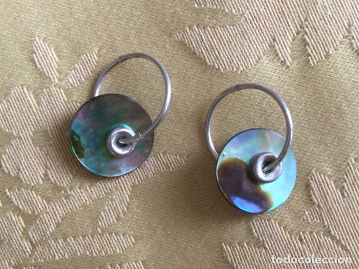 Joyeria: PEQUE&Ntilde;OS AROS DE PLATA CON N&Aacute;CAR - Foto 2
