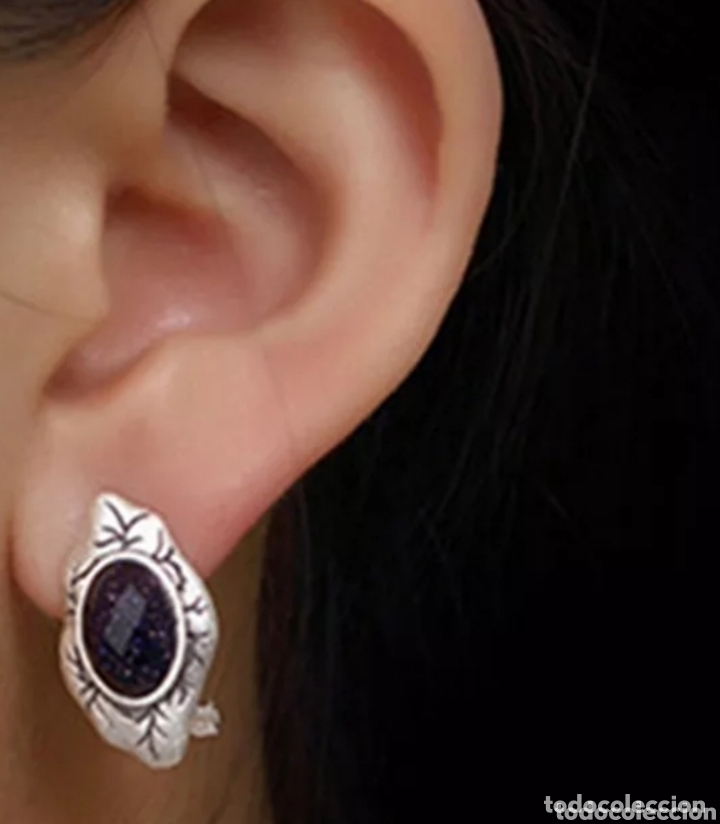 Joyeria: Pendientes de Plata y L&aacute;piz Lazuli ENV&Iacute;O GRATIS!! - Foto 2