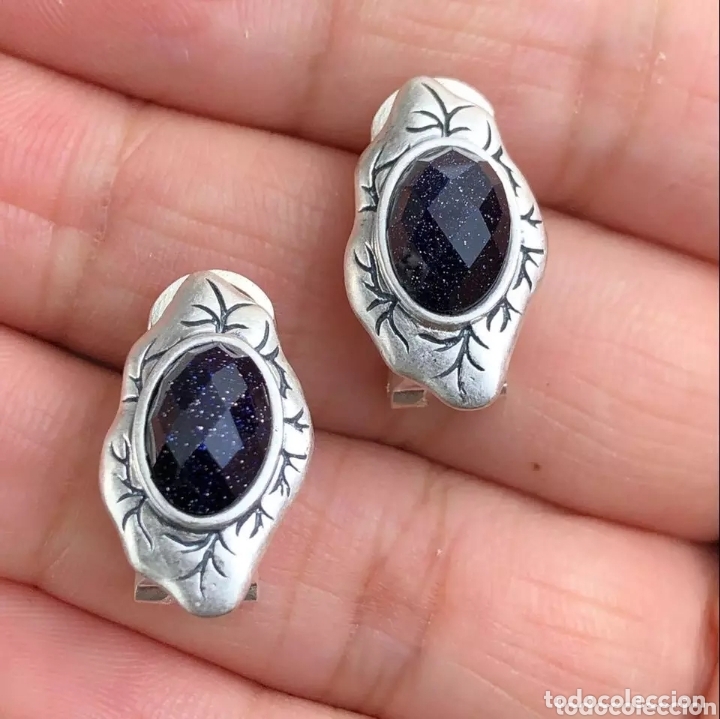Joyeria: Pendientes de Plata y L&aacute;piz Lazuli ENV&Iacute;O GRATIS!! - Foto 3