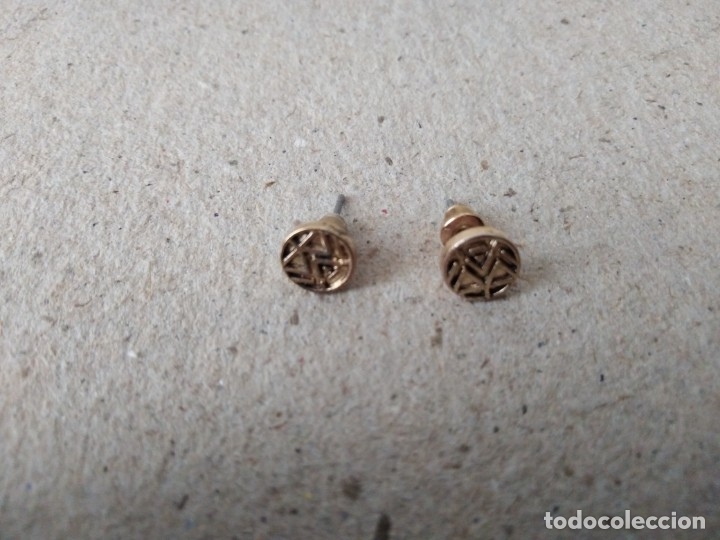 Joyeria: Pendientes dorados (8). 157 - Foto 3