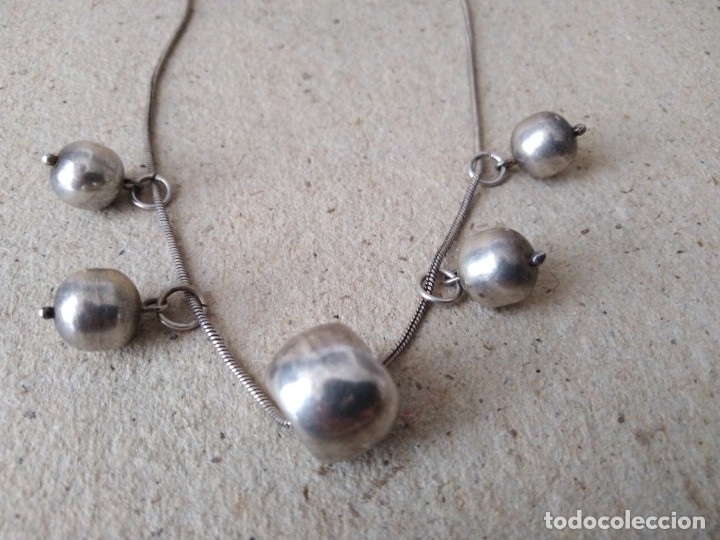 Joyeria: Collar de plata 925 y bolas - Foto 2