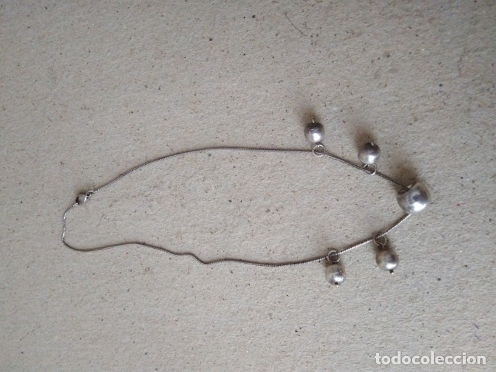 Joyeria: Collar de plata 925 y bolas - Foto 4