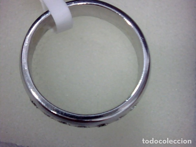Joyeria: ANILLO ORO BLANCO 18 KL Y DIAMANTES - Foto 6