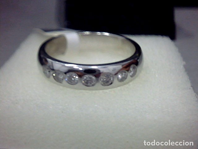Joyeria: ANILLO ORO BLANCO 18 KL Y DIAMANTES - Foto 7