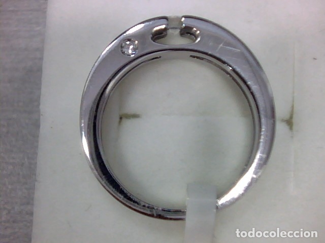 Joyeria: ANILLO ORO BLANCO 18 KL Y DIAMANTES - Foto 2