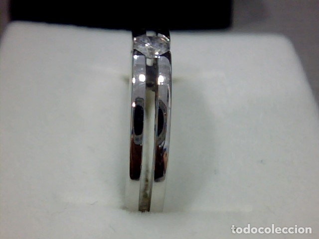 Joyeria: ANILLO ORO BLANCO 18 KL Y DIAMANTES - Foto 6