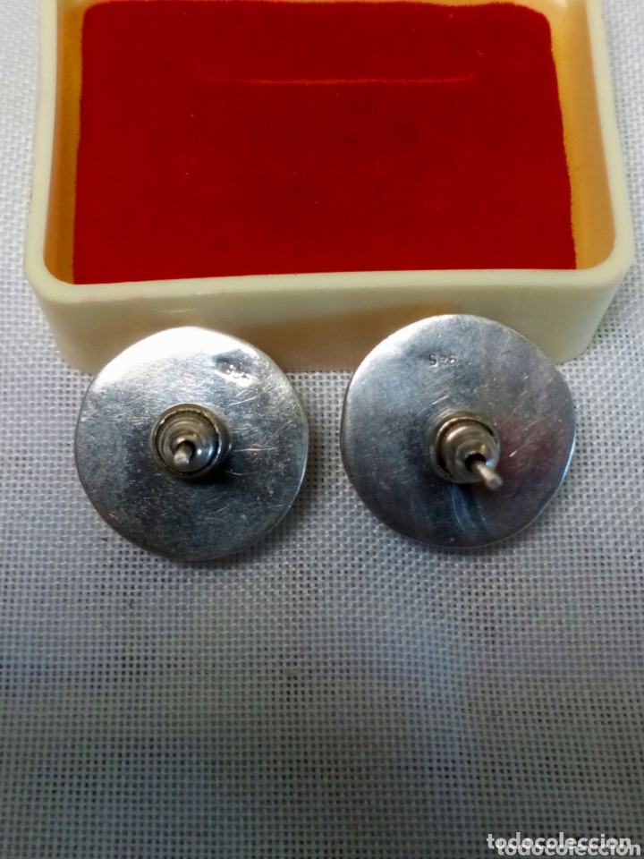 Joyeria: Pendientes calados de plata contrastada - Foto 2