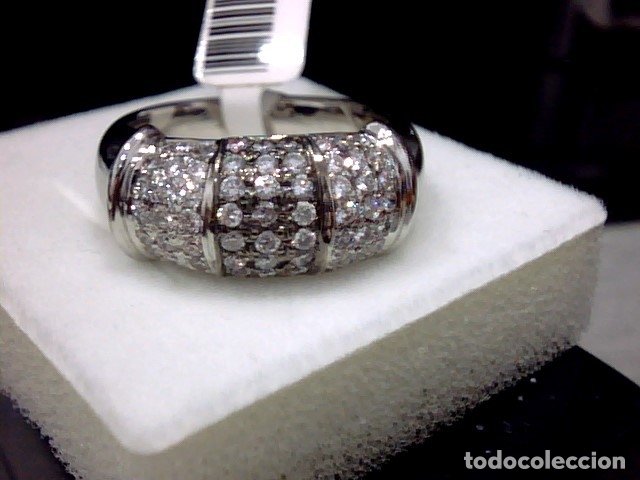Joyeria: ANILLO ORO BLANCO 18 KL Y DIAMANTES - Foto 7