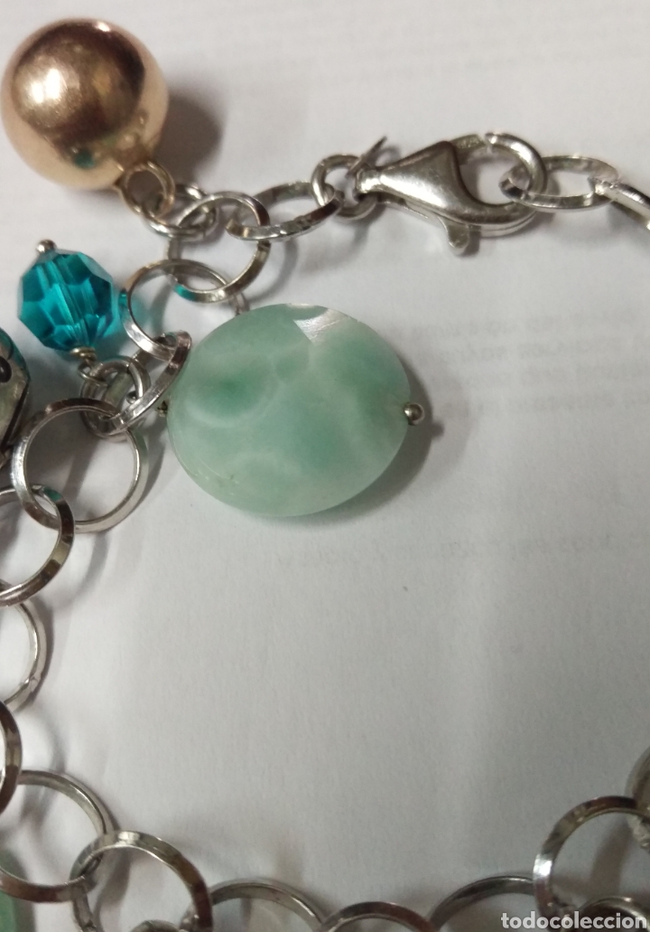 Joyeria: Pulsera de plata - 925 milesimas - con abalorios - Foto 2