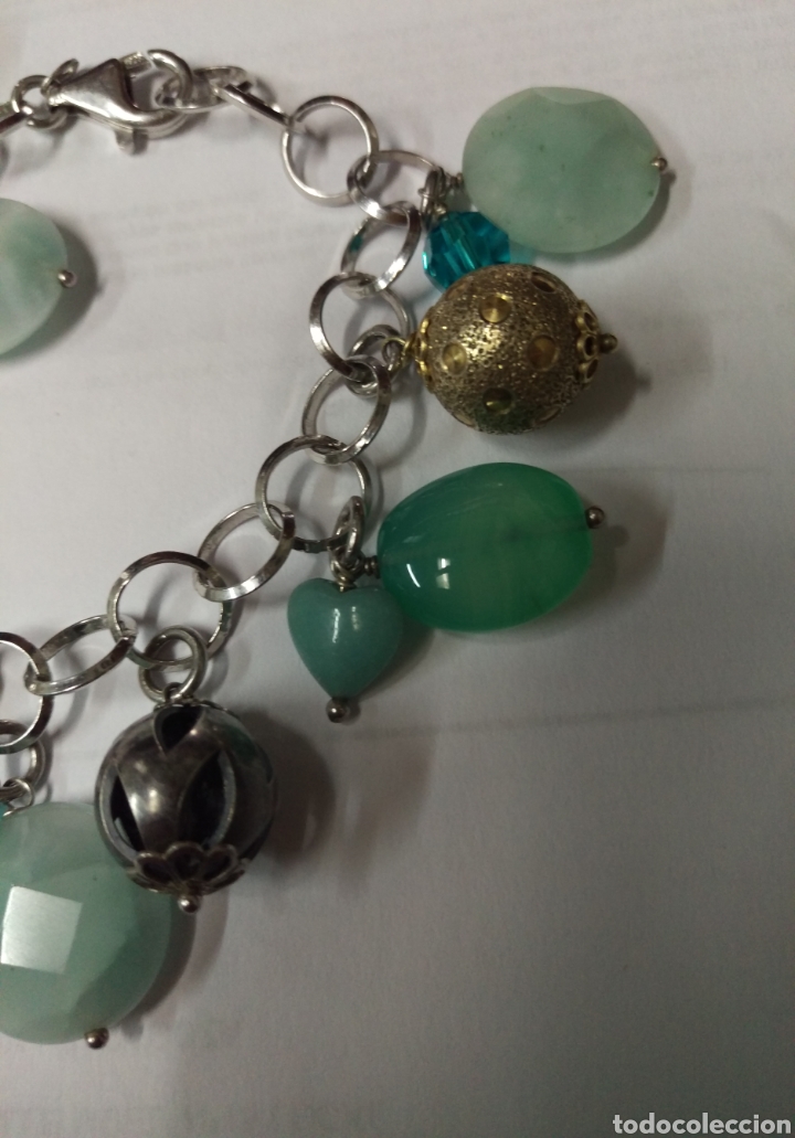 Joyeria: Pulsera de plata - 925 milesimas - con abalorios - Foto 3