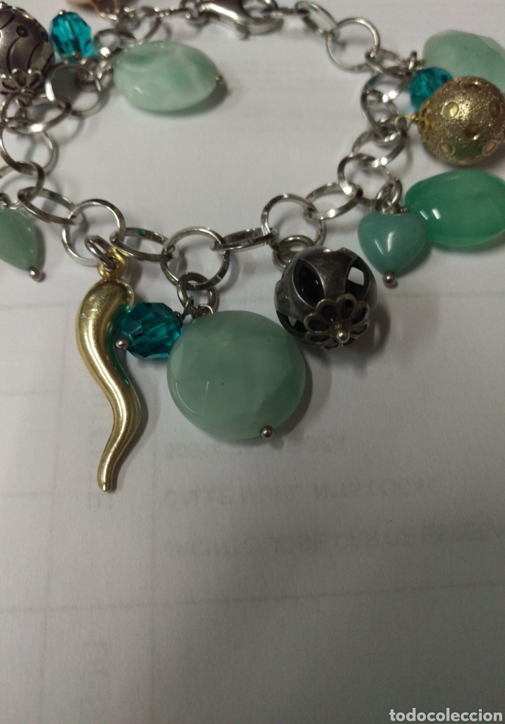 Joyeria: Pulsera de plata - 925 milesimas - con abalorios - Foto 4