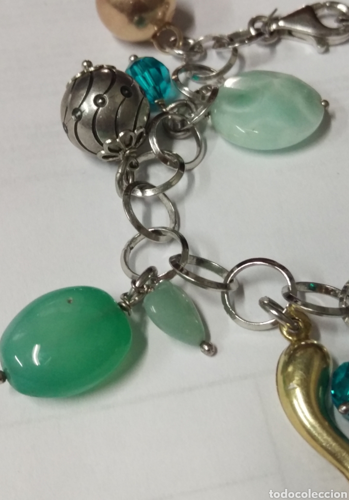 Joyeria: Pulsera de plata - 925 milesimas - con abalorios - Foto 5