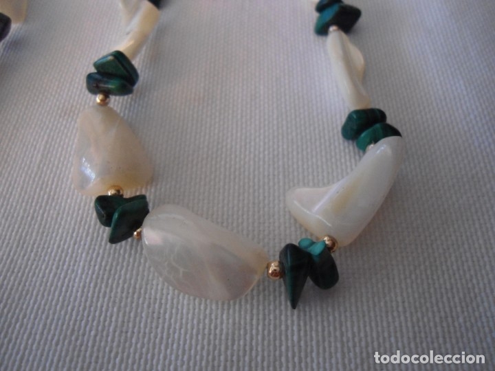 Joyeria: PAREJA DE GARGANTILLAS DE NACAR - Foto 2